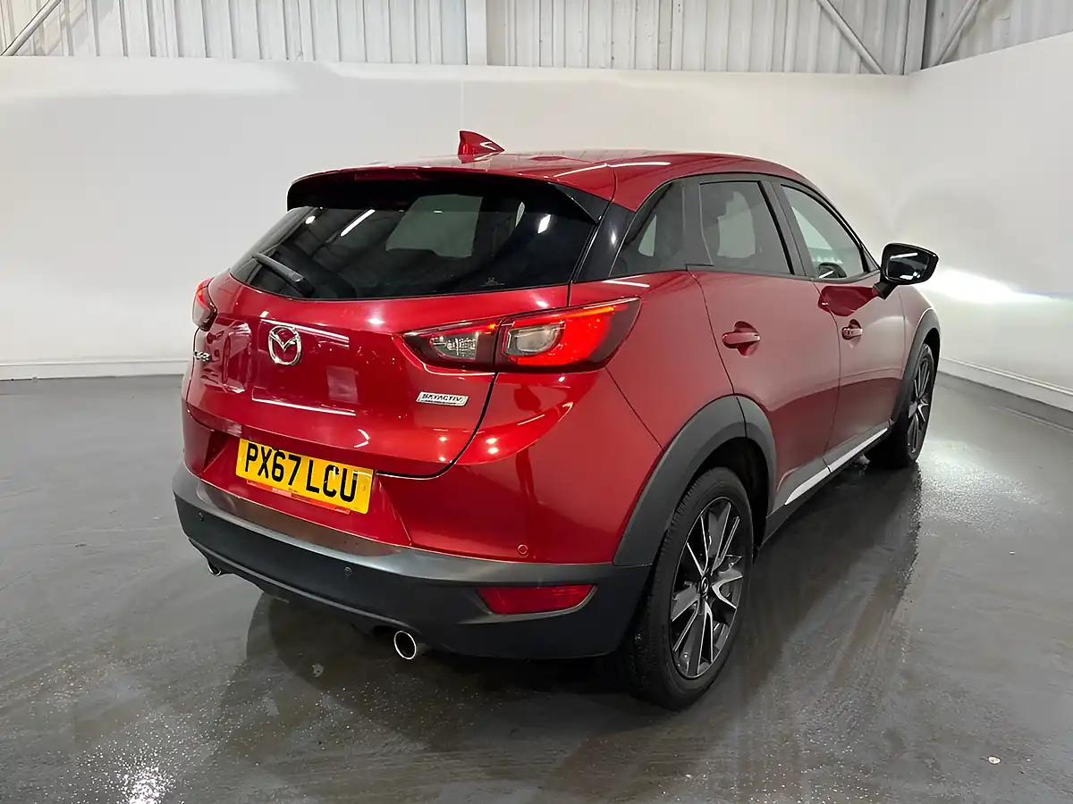Used 2017 Mazda CX-3 Sport Nav Red - Interior and Exterior details 12