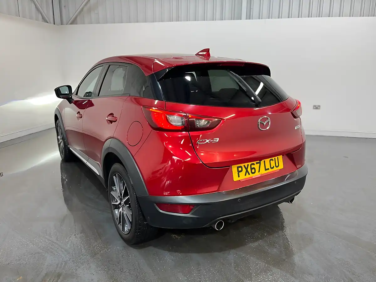 Used 2017 Mazda CX-3 Sport Nav Red - Interior and Exterior details 14