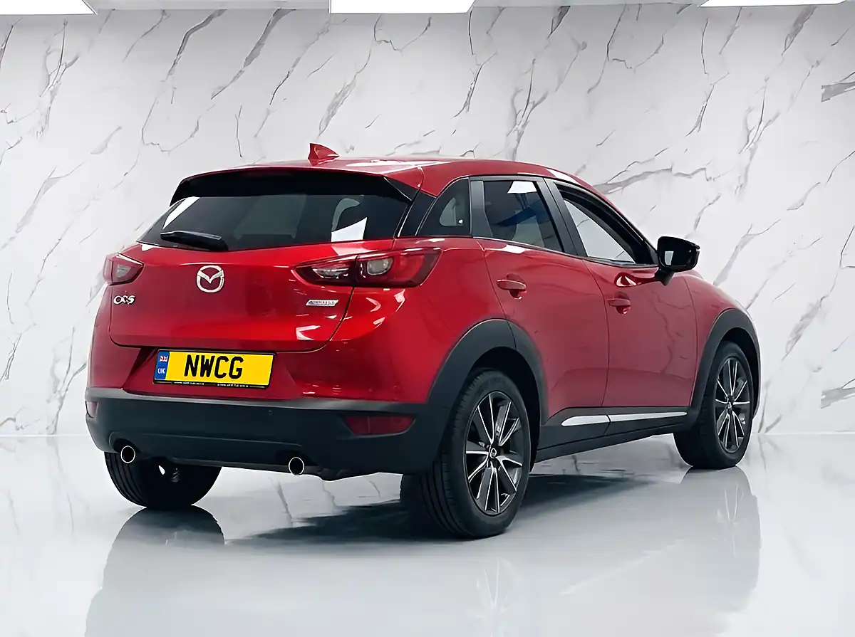 Used 2017 Mazda CX-3 Sport Nav Red - Interior and Exterior details 6