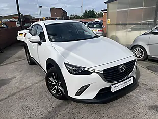 Used 2017 Mazda CX-3 Sport Nav White - Interior and Exterior details 2