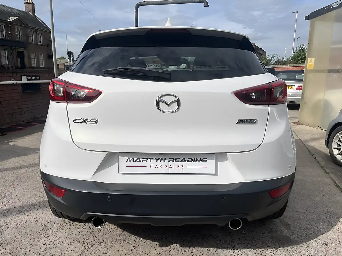 Used 2017 Mazda CX-3 Sport Nav White - Interior and Exterior details 7