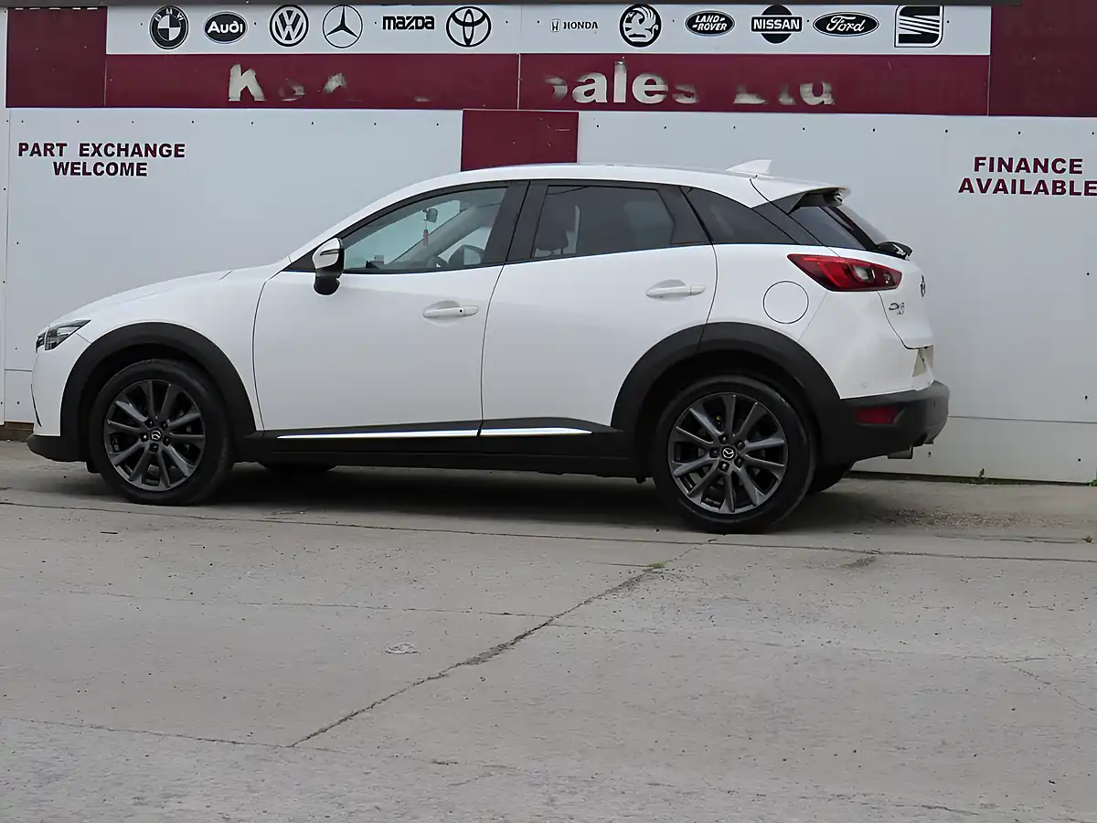 Used 2017 Mazda CX-3 Sport Nav White - Interior and Exterior details 18
