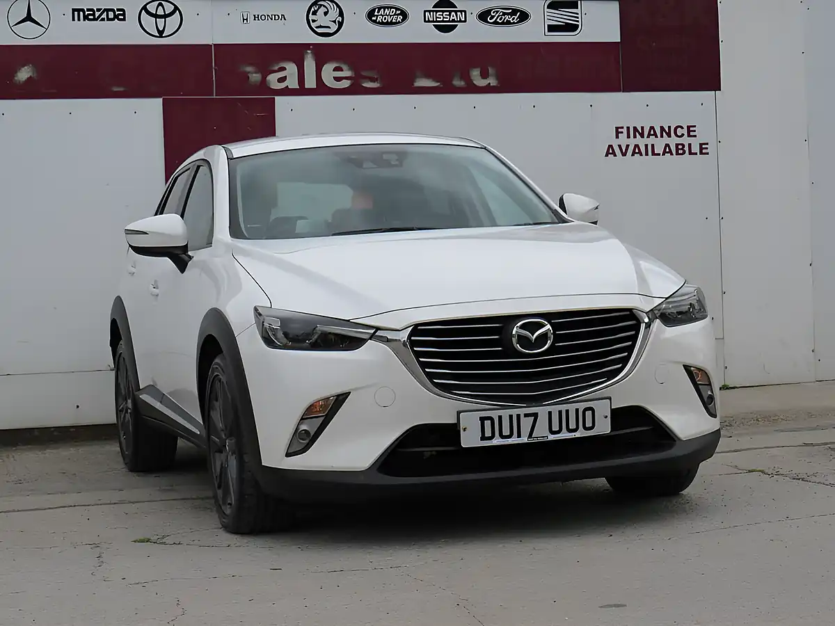 Used 2017 Mazda CX-3 Sport Nav White - Interior and Exterior details 19