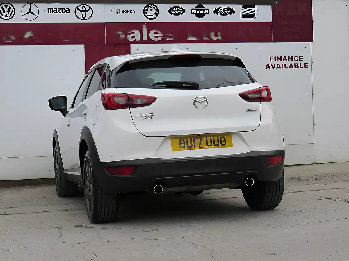 Used 2017 Mazda CX-3 Sport Nav White - Interior and Exterior details 20