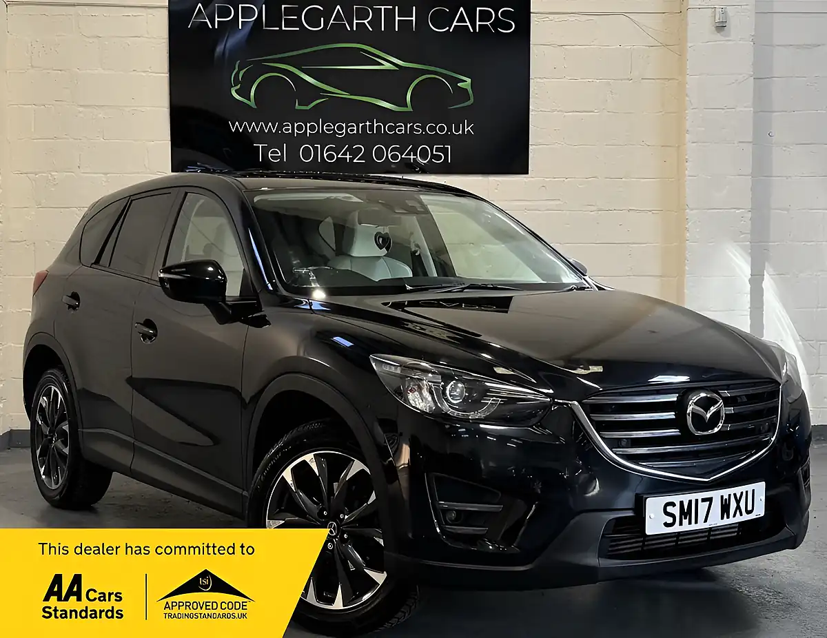 Used 2017 Mazda CX-5 Sport Nav Black - Front View