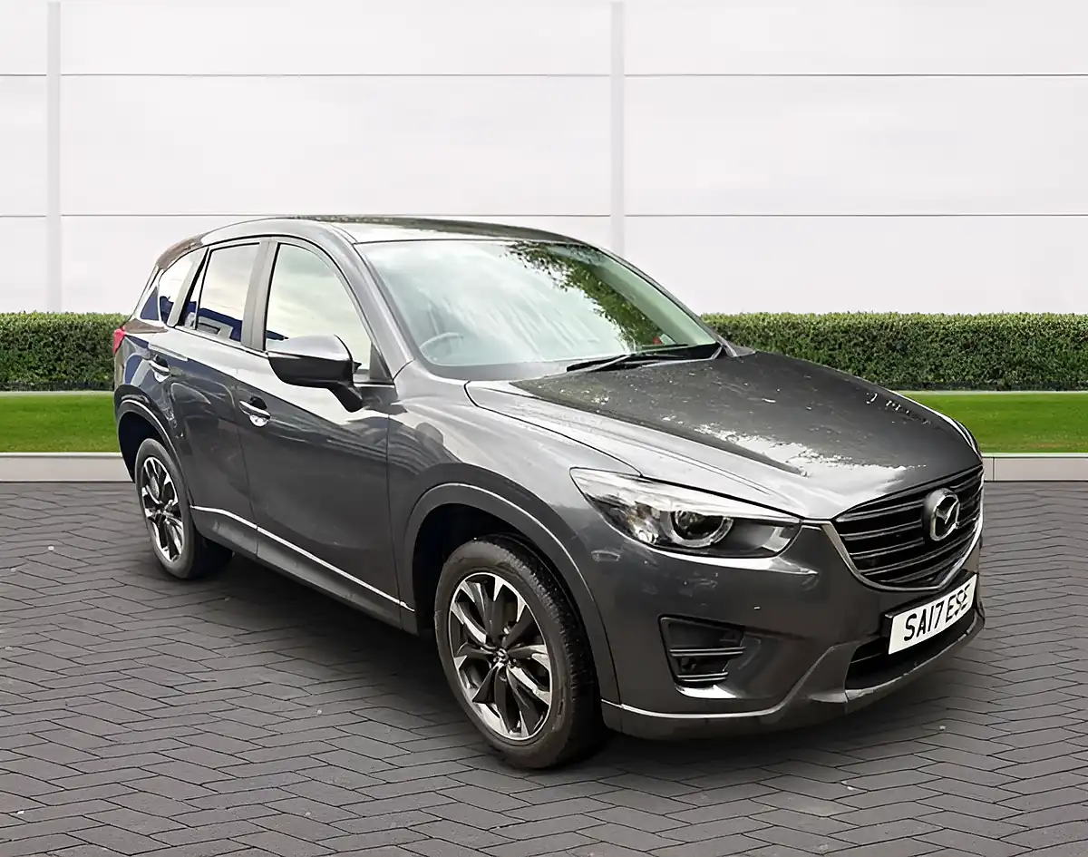 Used 2017 Mazda CX-5 Sport Nav Grey - Front View