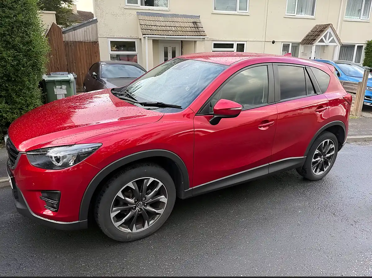 Used 2017 Mazda CX-5 Sport Nav Red - Interior and Exterior details 2