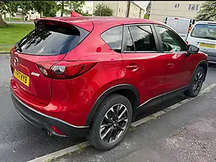 Used 2017 Mazda CX-5 Sport Nav Red - Interior and Exterior details 3