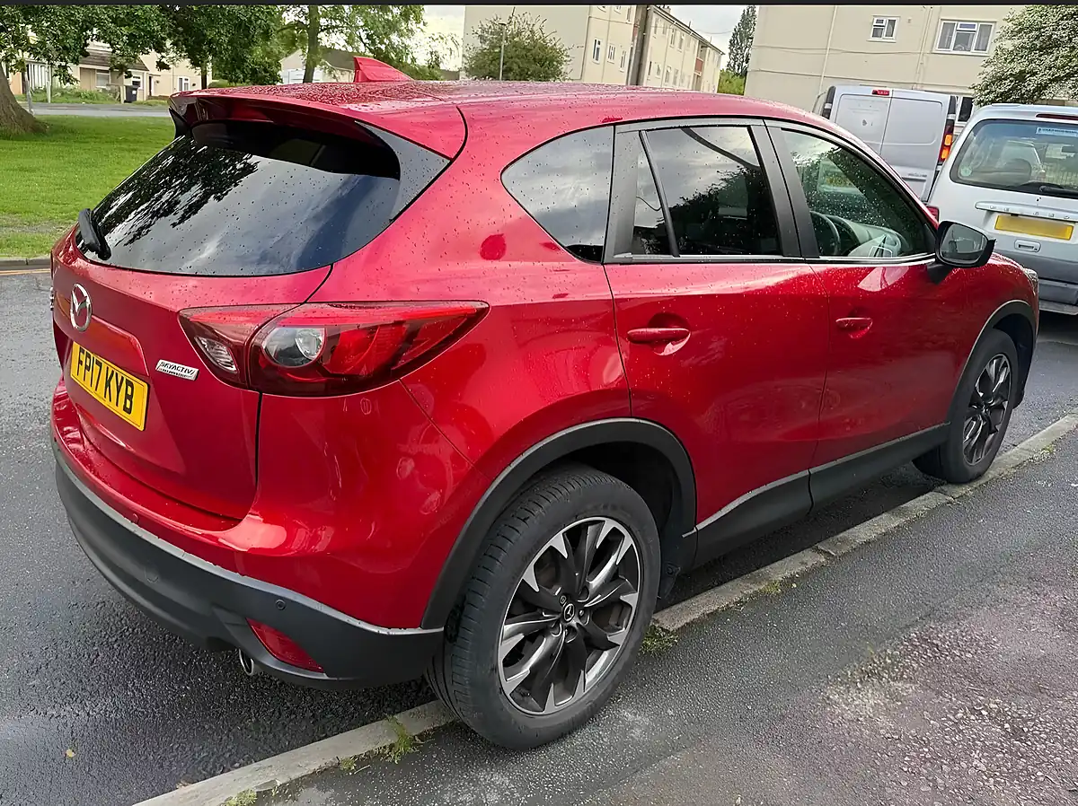 Used 2017 Mazda CX-5 Sport Nav Red - Interior and Exterior details 3