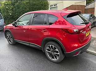Used 2017 Mazda CX-5 Sport Nav Red - Interior and Exterior details 4