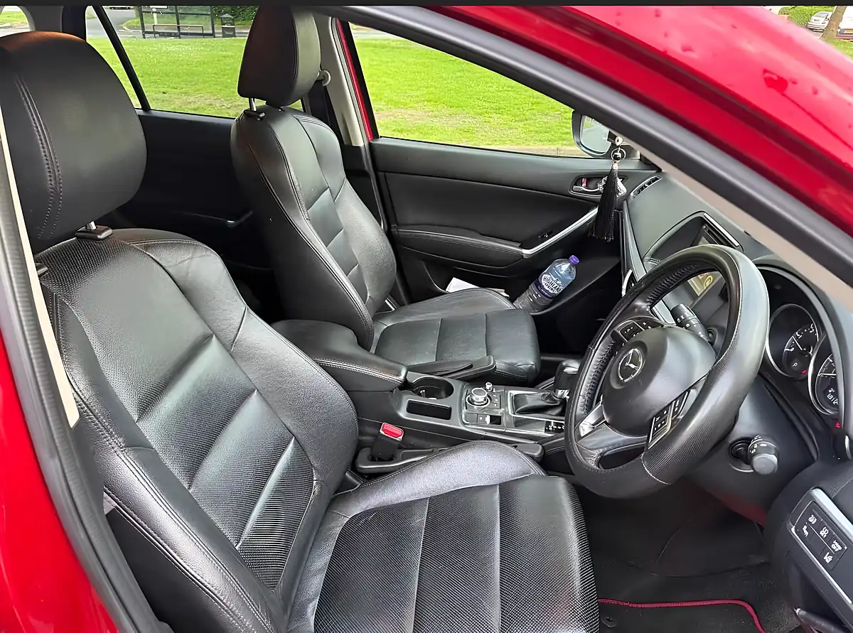 Used 2017 Mazda CX-5 Sport Nav Red - Interior and Exterior details 5
