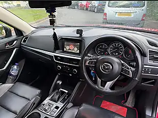 Used 2017 Mazda CX-5 Sport Nav Red - Interior and Exterior details 7