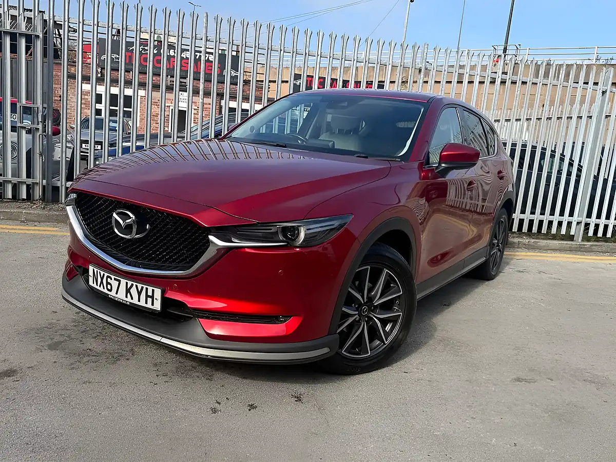 Used 2017 Mazda CX-5 Sport Nav Red - Interior and Exterior details 10
