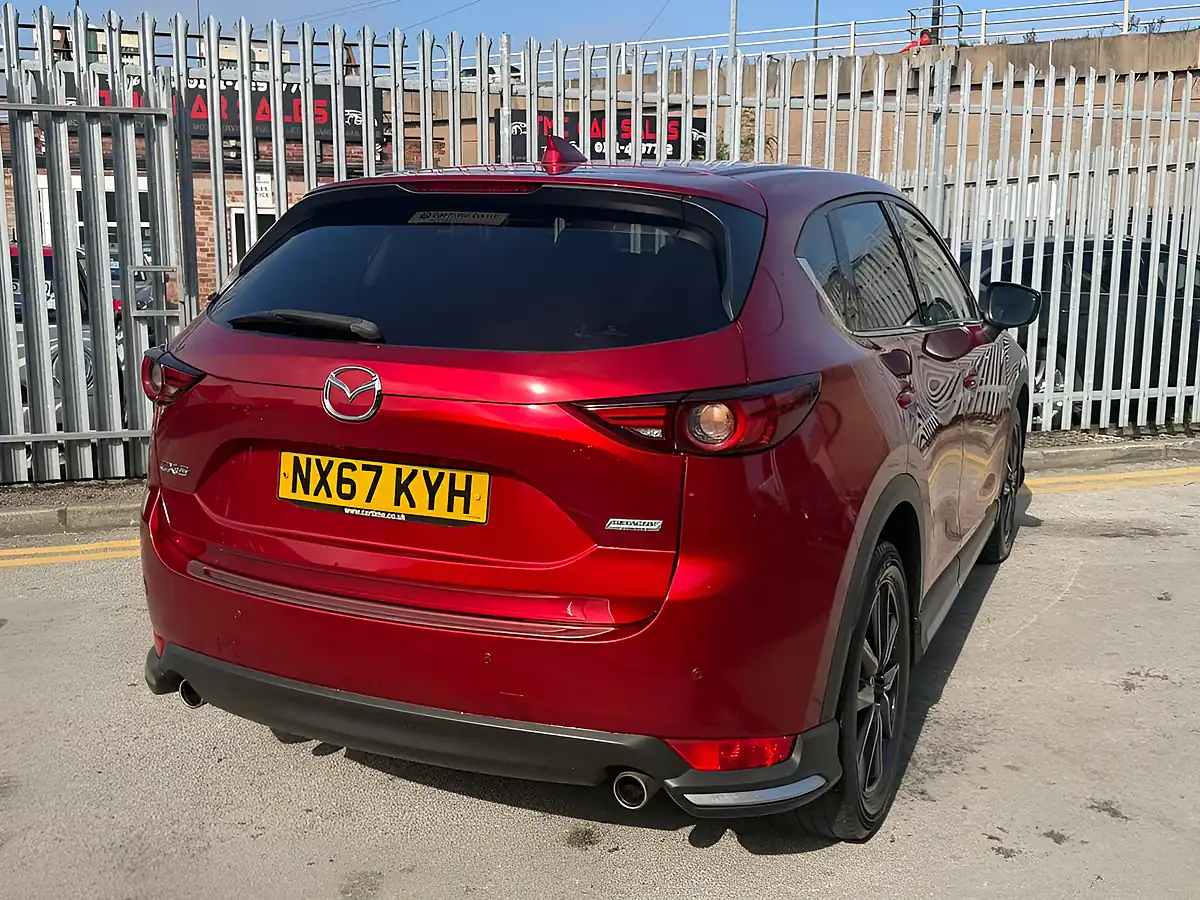 Used 2017 Mazda CX-5 Sport Nav Red - Interior and Exterior details 12