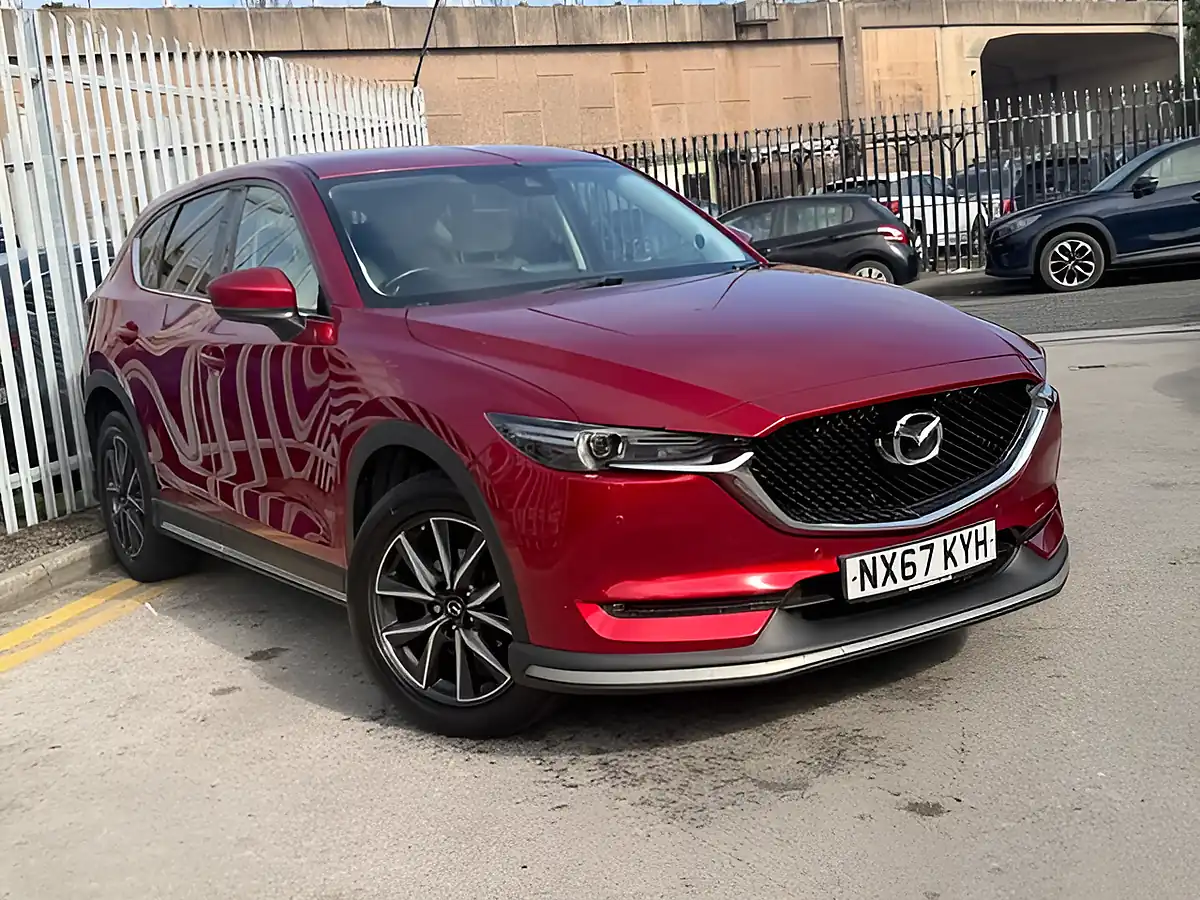 Used 2017 Mazda CX-5 Sport Nav Red - Interior and Exterior details 2