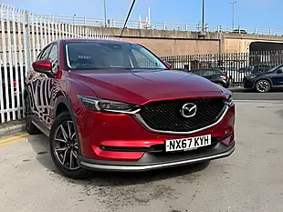 Used 2017 Mazda CX-5 Sport Nav Red - Interior and Exterior details 4