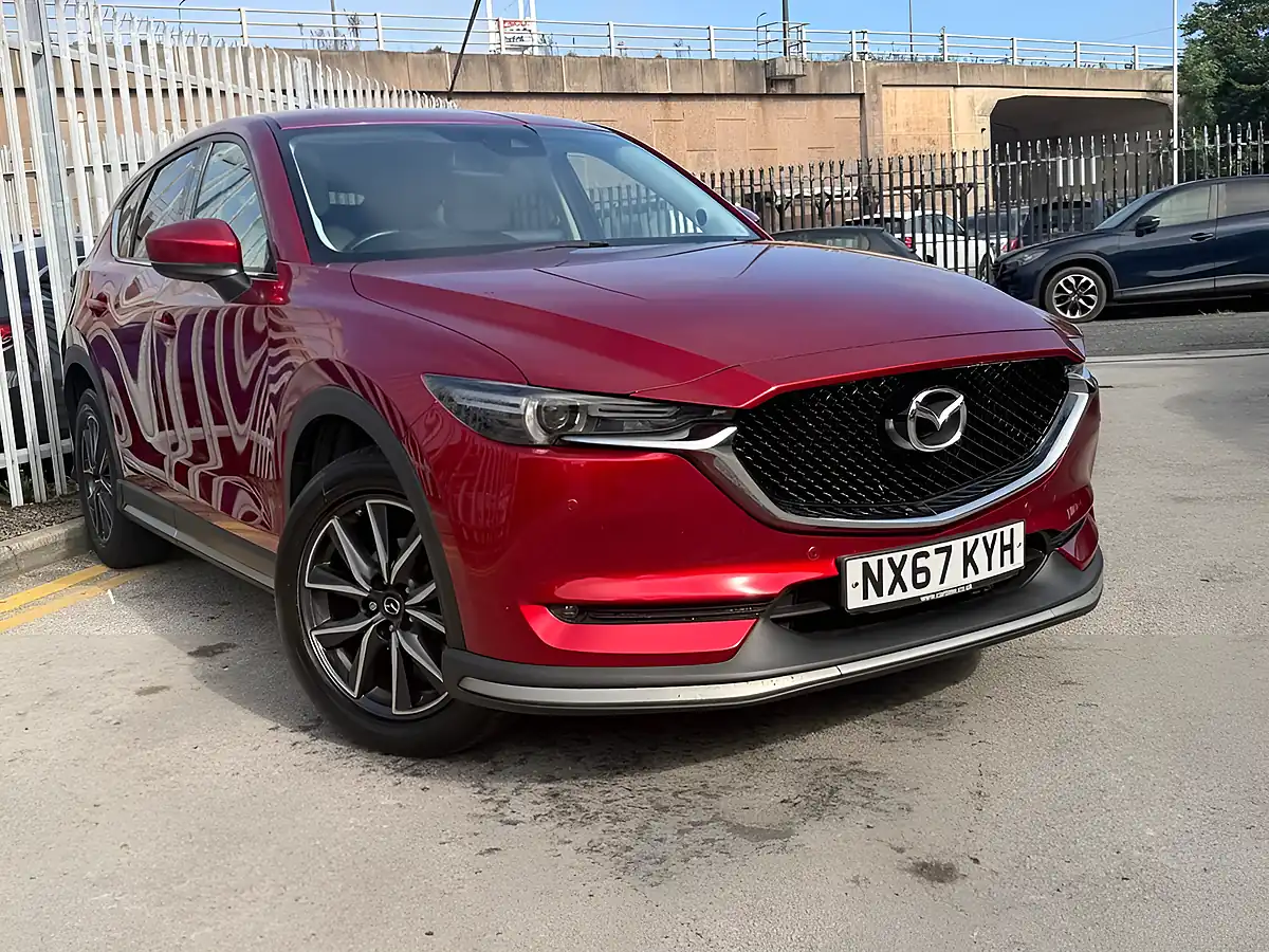 Used 2017 Mazda CX-5 Sport Nav Red - Interior and Exterior details 5