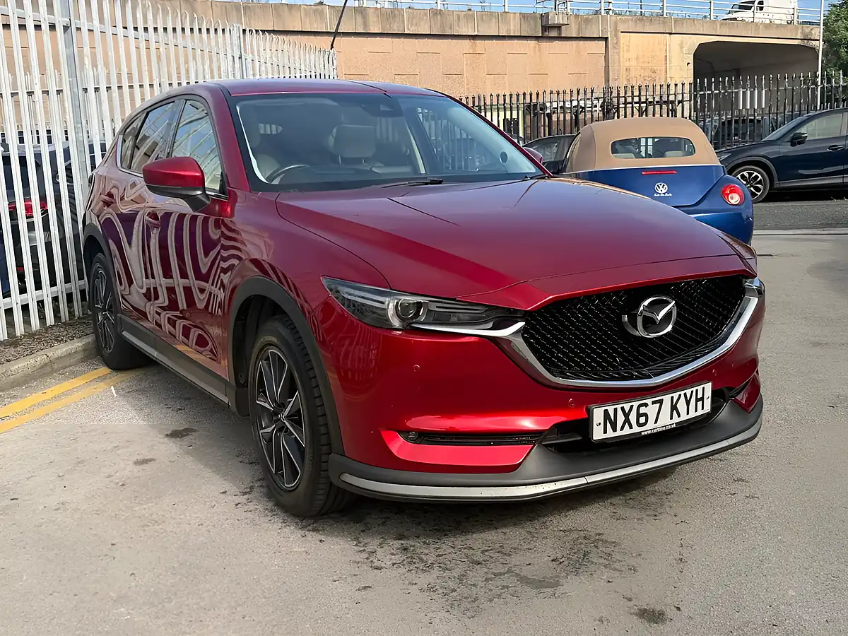 Used 2017 Mazda CX-5 Sport Nav Red - Interior and Exterior details 6