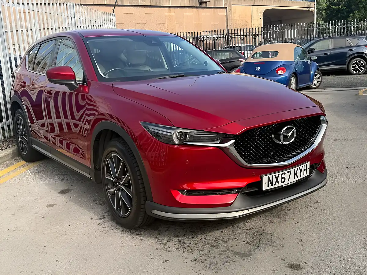 Used 2017 Mazda CX-5 Sport Nav Red - Interior and Exterior details 7
