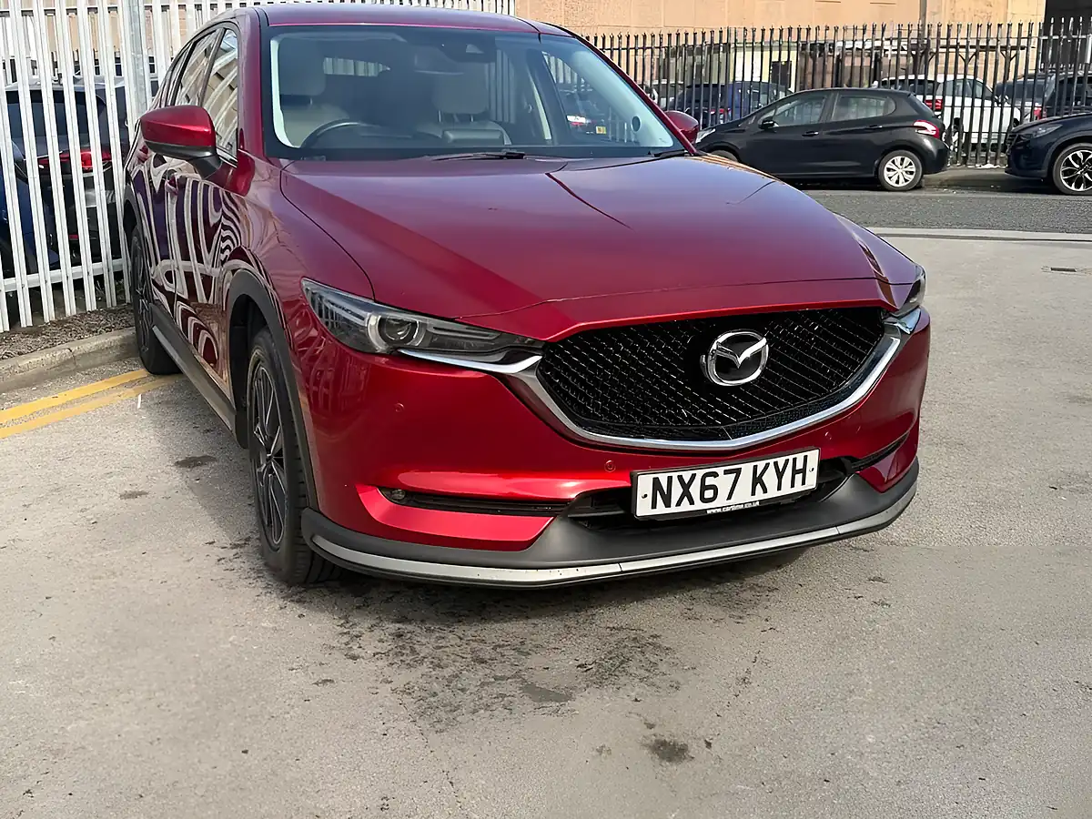 Used 2017 Mazda CX-5 Sport Nav Red - Interior and Exterior details 8