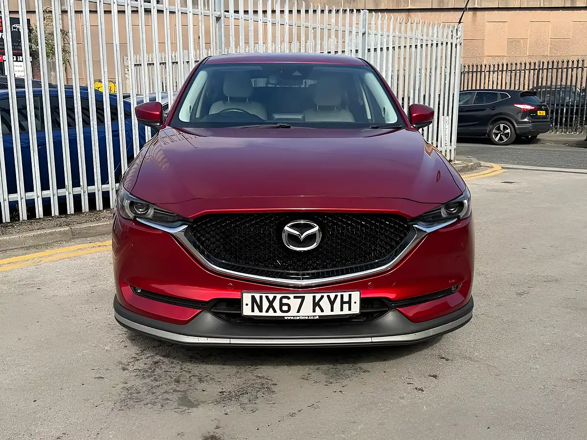 Used 2017 Mazda CX-5 Sport Nav Red - Interior and Exterior details 9