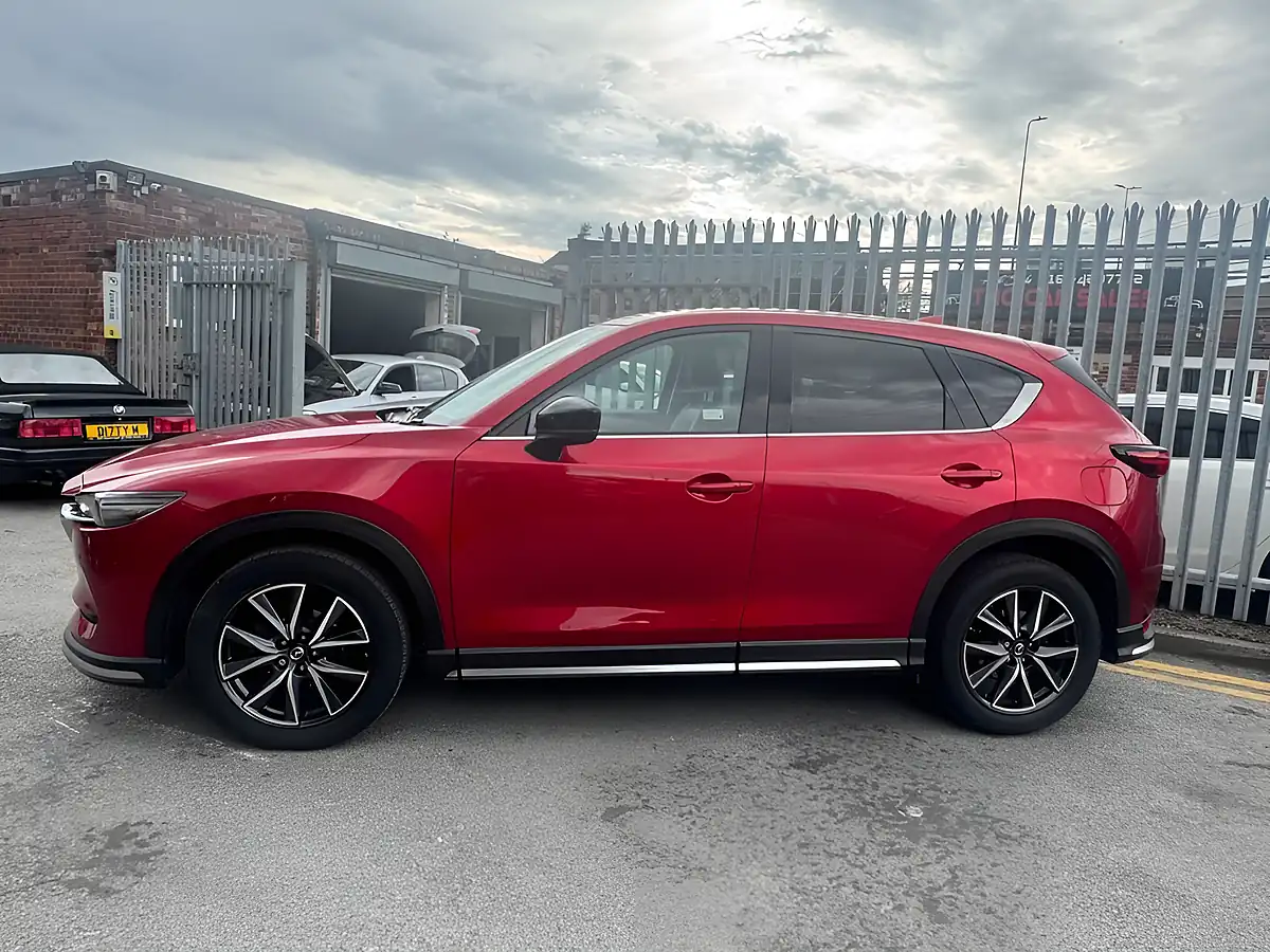 Used 2017 Mazda CX-5 Sport Nav Red - Interior and Exterior details 10