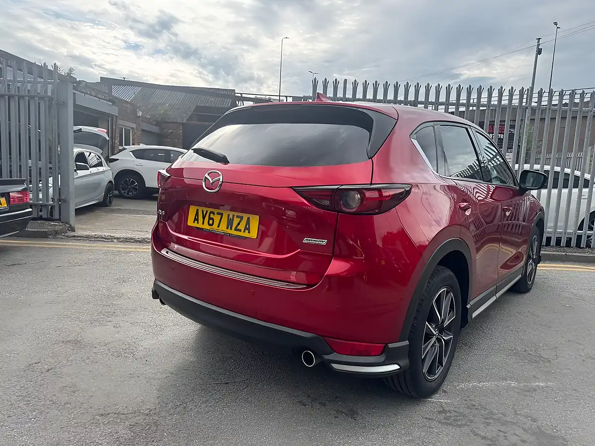 Used 2017 Mazda CX-5 Sport Nav Red - Interior and Exterior details 11