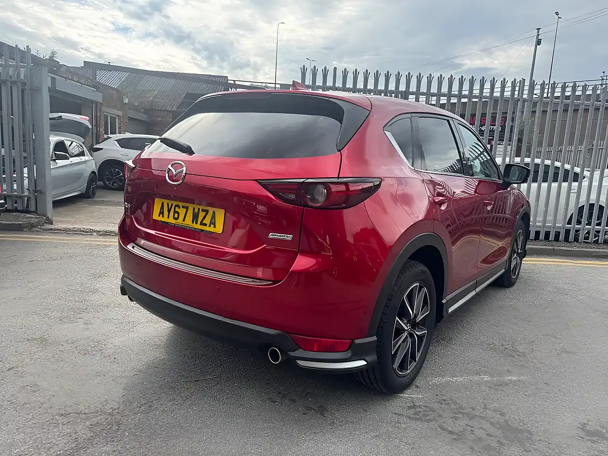 Used 2017 Mazda CX-5 Sport Nav Red - Interior and Exterior details 12