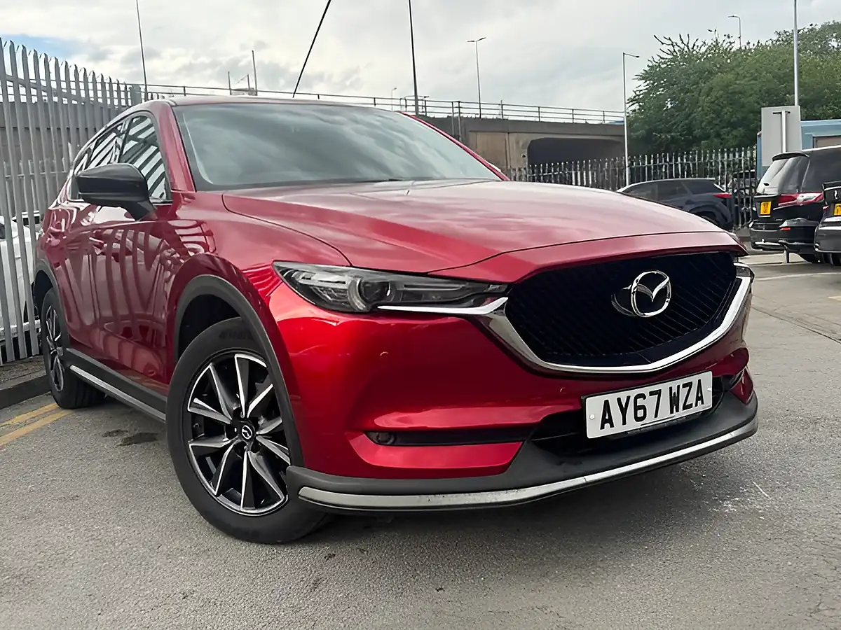 Used 2017 Mazda CX-5 Sport Nav Red - Interior and Exterior details 2