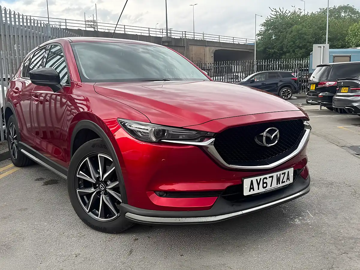 Used 2017 Mazda CX-5 Sport Nav Red - Interior and Exterior details 4