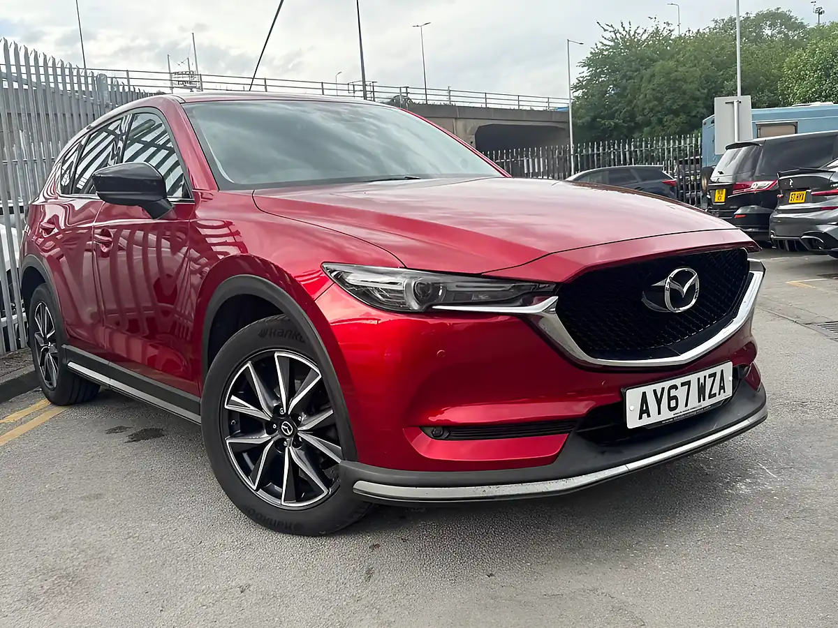 Used 2017 Mazda CX-5 Sport Nav Red - Interior and Exterior details 5
