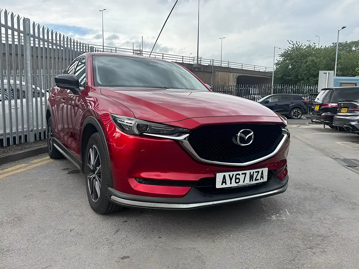 Used 2017 Mazda CX-5 Sport Nav Red - Interior and Exterior details 6