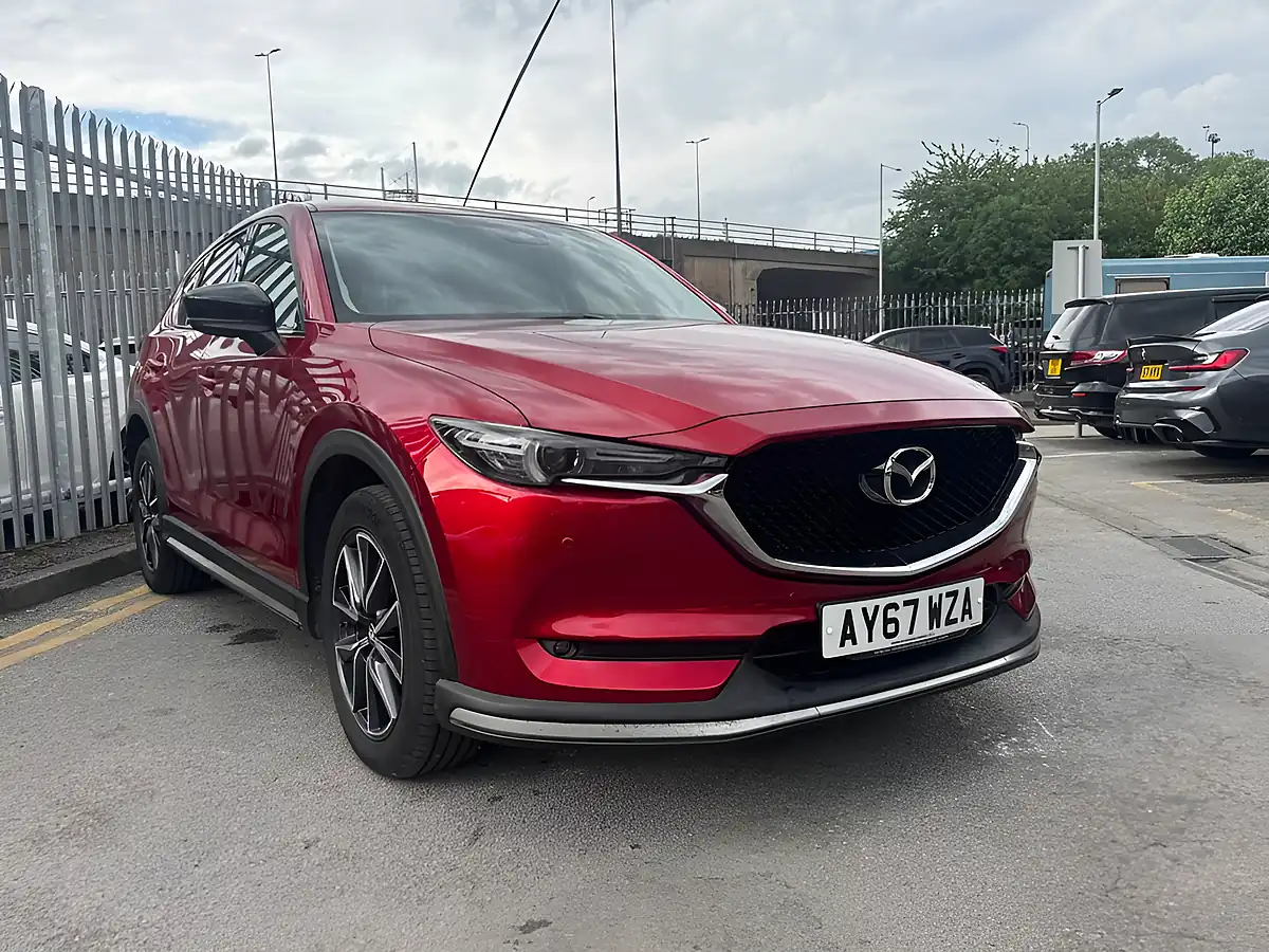 Used 2017 Mazda CX-5 Sport Nav Red - Interior and Exterior details 7