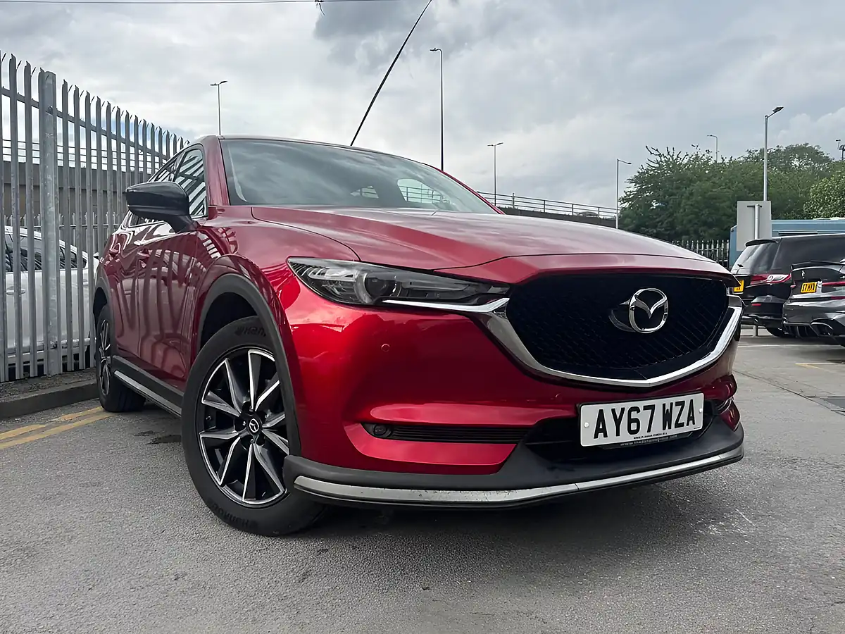 Used 2017 Mazda CX-5 Sport Nav Red - Interior and Exterior details 8