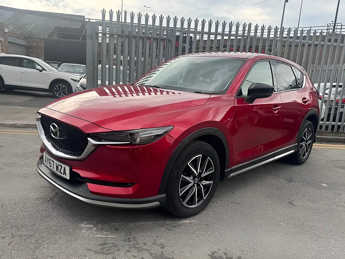 Used 2017 Mazda CX-5 Sport Nav Red - Interior and Exterior details 9