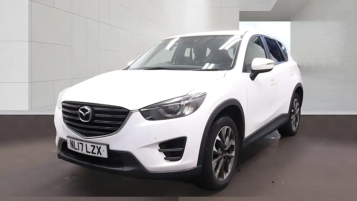 Used 2017 Mazda CX-5 Sport Nav White - Front View