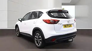 Used 2017 Mazda CX-5 Sport Nav White - Interior and Exterior details 3