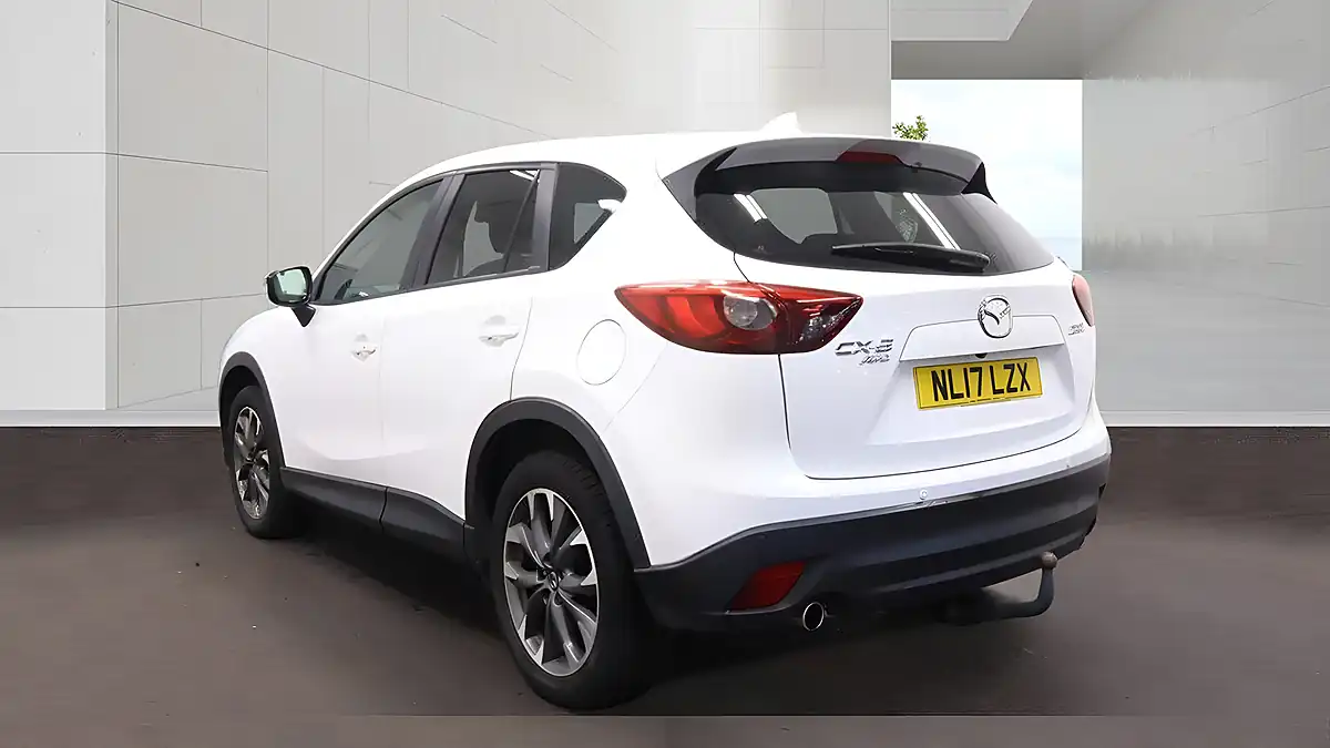 Used 2017 Mazda CX-5 Sport Nav White - Interior and Exterior details 3