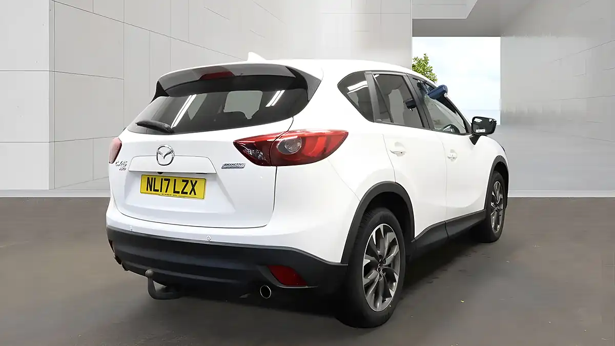 Used 2017 Mazda CX-5 Sport Nav White - Interior and Exterior details 4