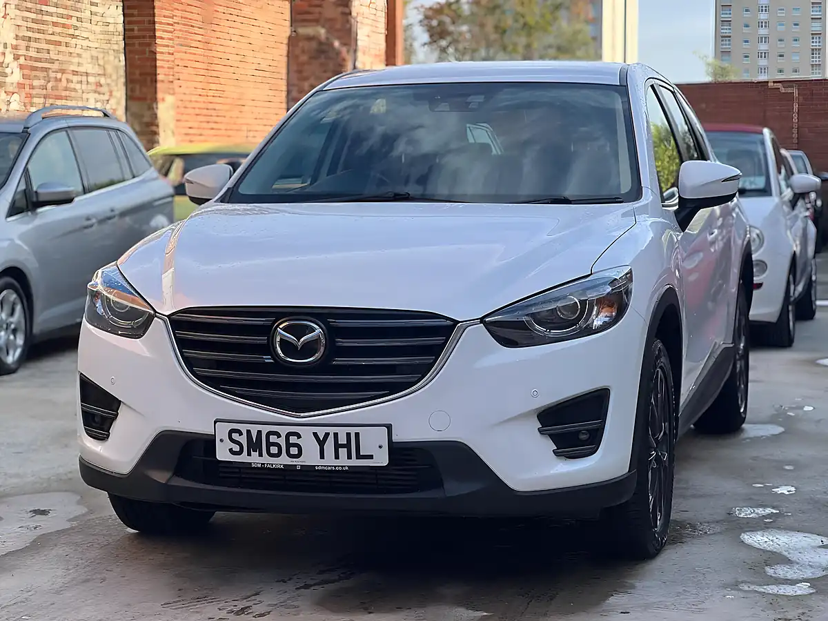 Used 2017 Mazda CX-5 Sport Nav White - Interior and Exterior details 2
