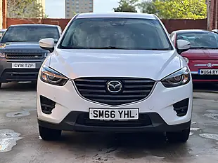 Used 2017 Mazda CX-5 Sport Nav White - Interior and Exterior details 5