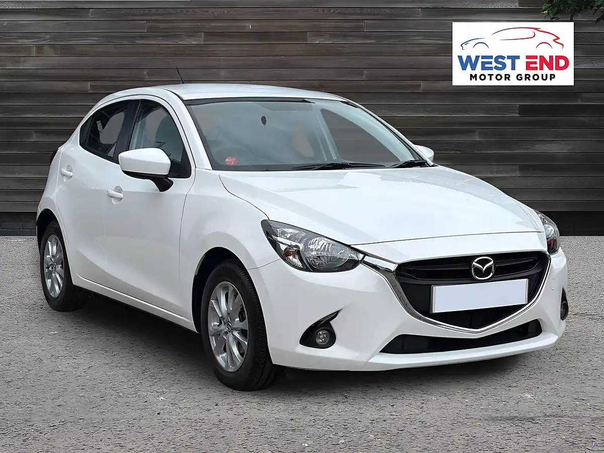 Used 2017 Mazda Mazda2 Se-L White - Front View