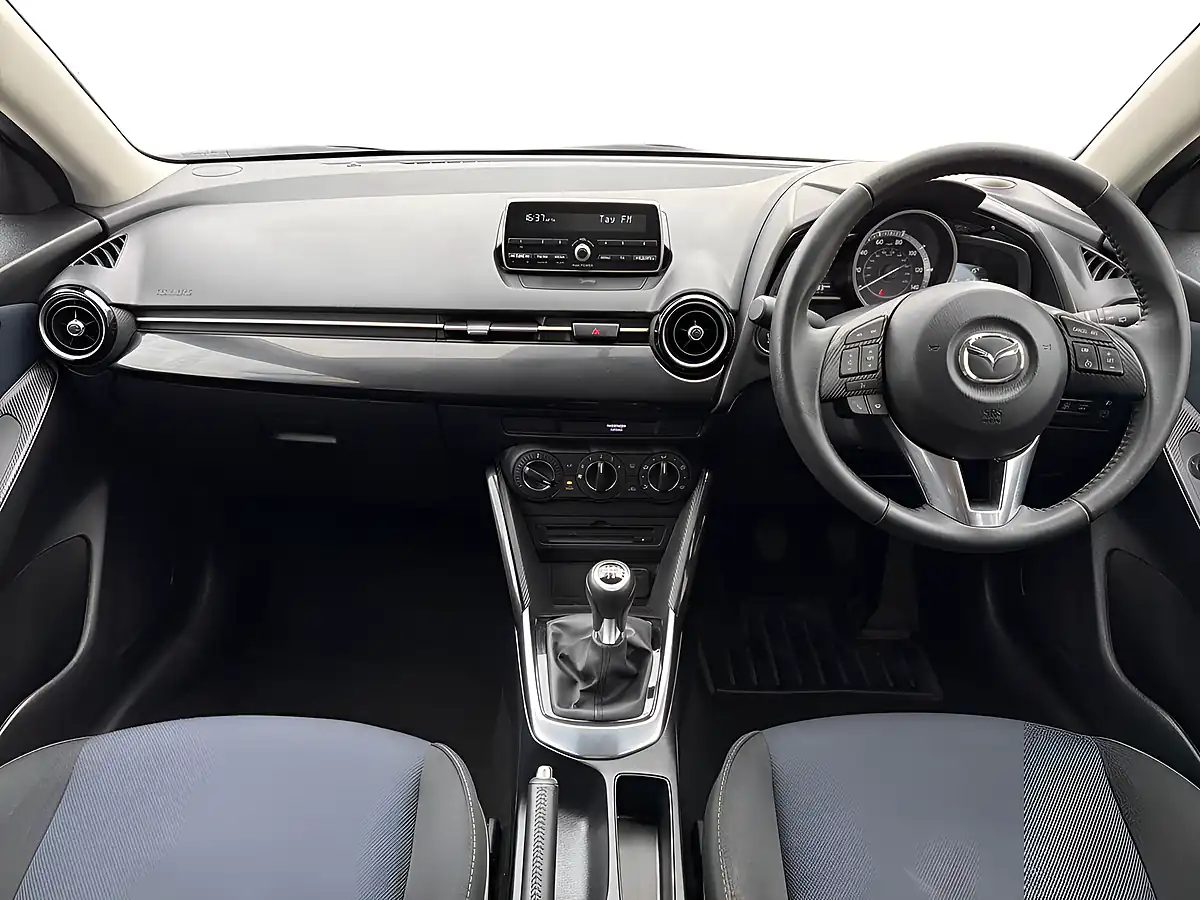 Used 2017 Mazda Mazda2 Se-L White - Interior and Exterior details 10