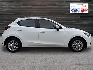 Used 2017 Mazda Mazda2 Se-L White - Interior and Exterior details 2