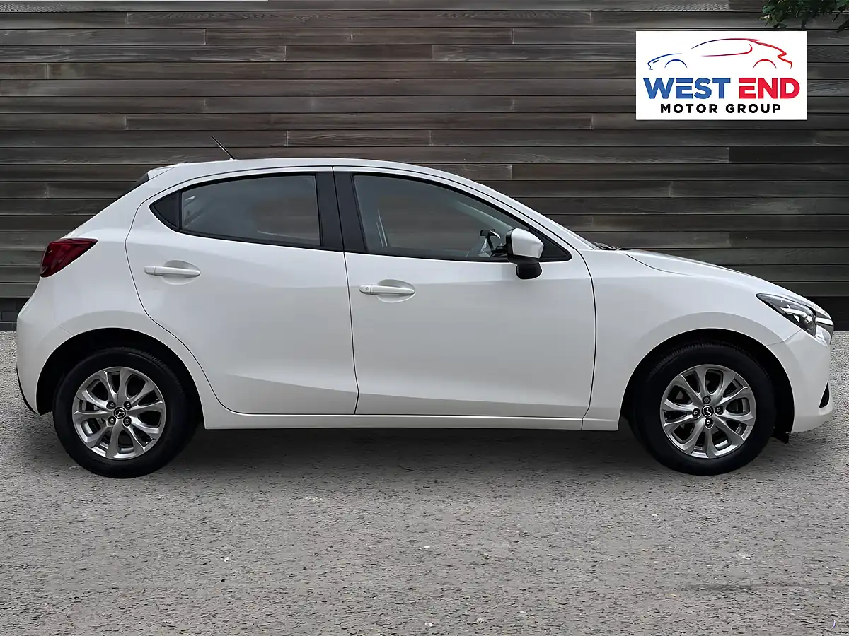 Used 2017 Mazda Mazda2 Se-L White - Interior and Exterior details 2