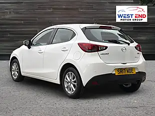Used 2017 Mazda Mazda2 Se-L White - Interior and Exterior details 3