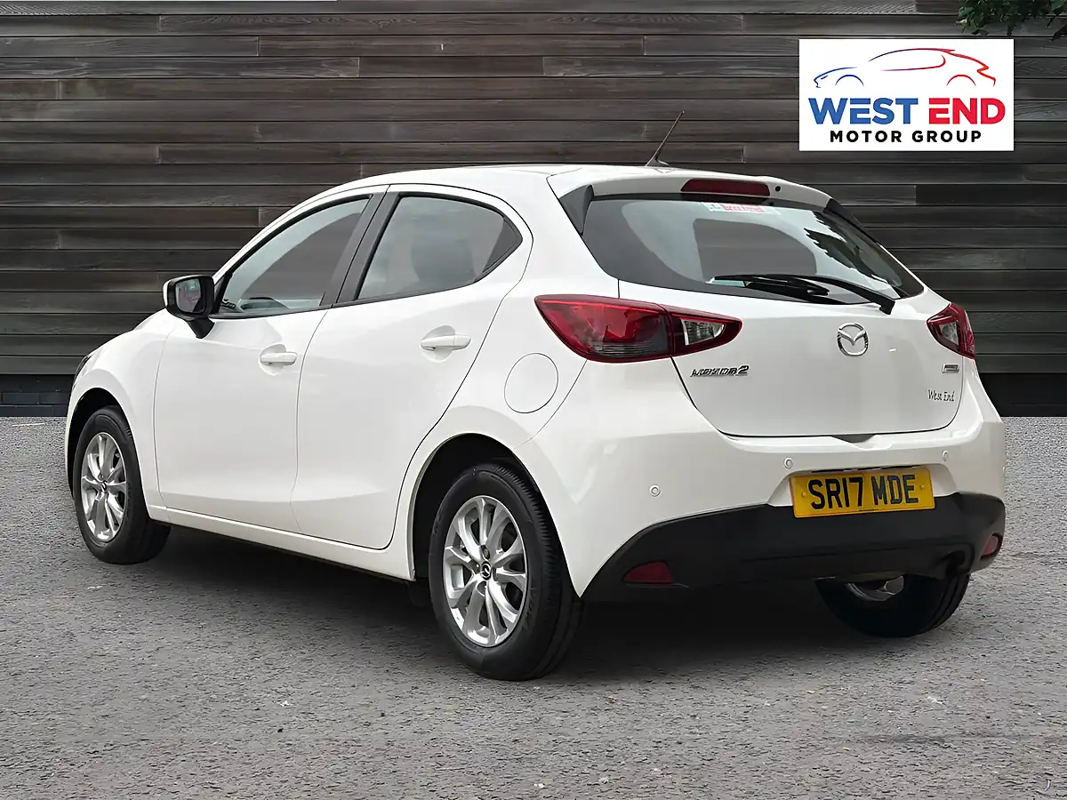 Used 2017 Mazda Mazda2 Se-L White - Interior and Exterior details 3