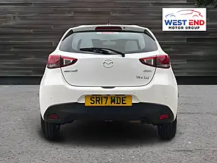 Used 2017 Mazda Mazda2 Se-L White - Interior and Exterior details 4