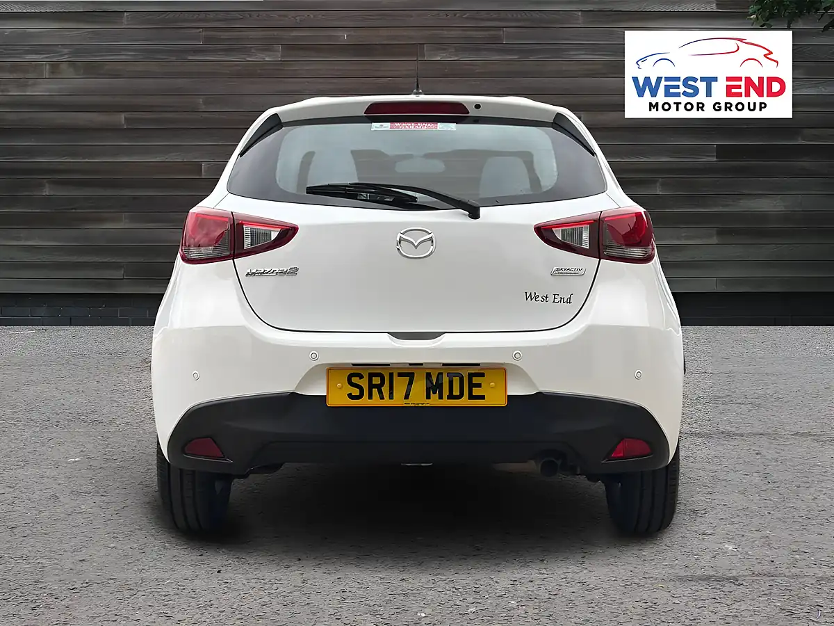 Used 2017 Mazda Mazda2 Se-L White - Interior and Exterior details 4