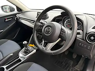 Used 2017 Mazda Mazda2 Se-L White - Interior and Exterior details 8
